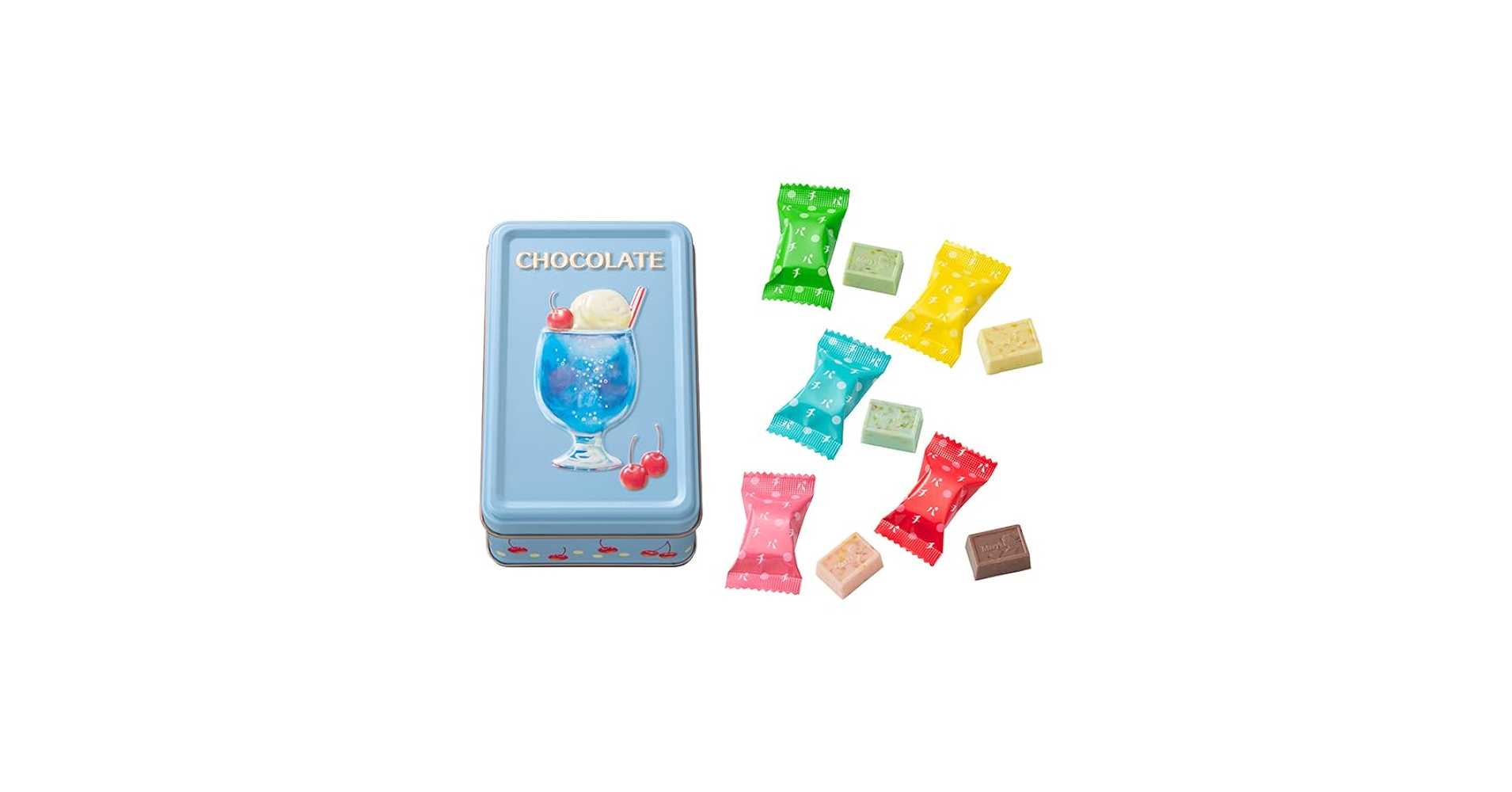 はじけるキャンディチョコレート2023&2024 缶のみ 6点セット はじけるキャンディチョコレート2023&2024 缶のみ 6点セット